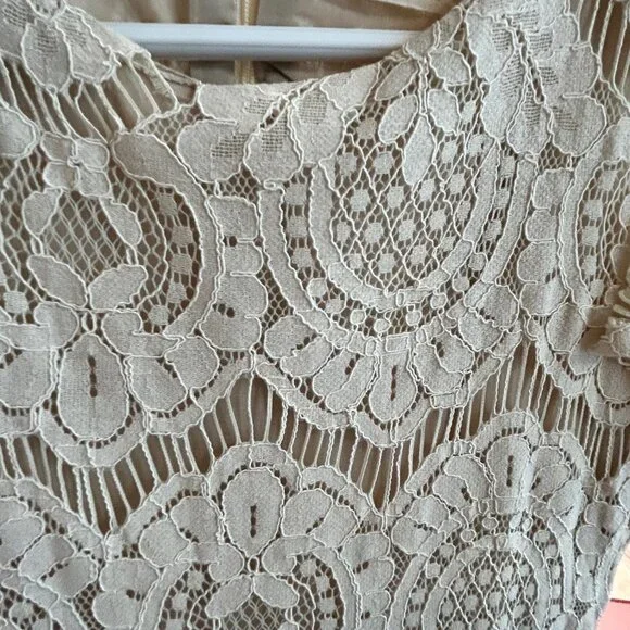 Sister dresses, family picture outfit, off white / beige dresses, Joyfolie - Picture 4 of 4